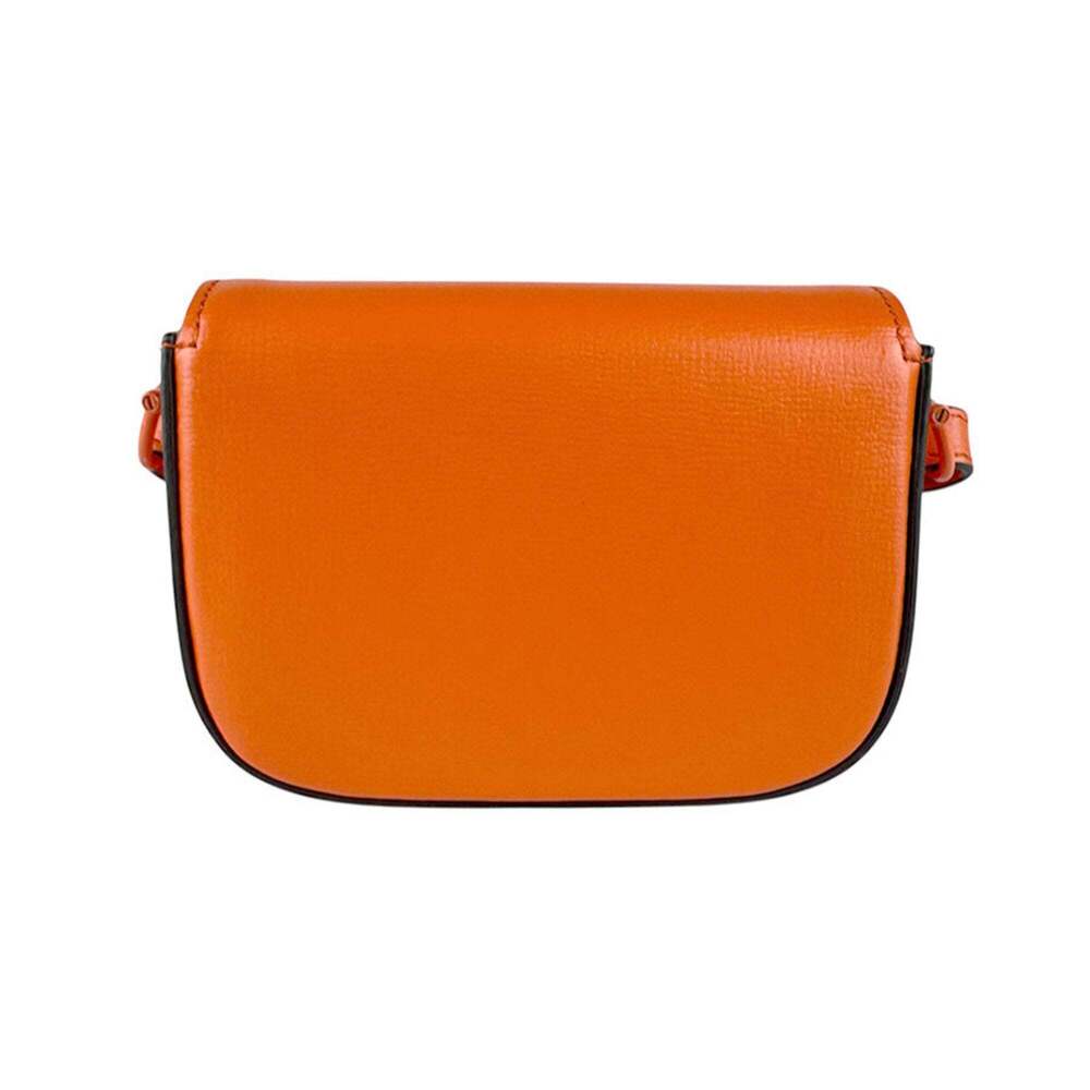 GUCCI Orange Leather Horsebit Shoulder Bag - Picture 3 of 13